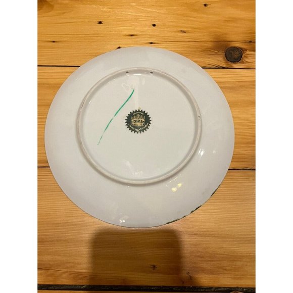 Royal Schwabap, Ter Steege BV, 1984 Vintage Dutch Hand Decorated Plate - Picture 4 of 5